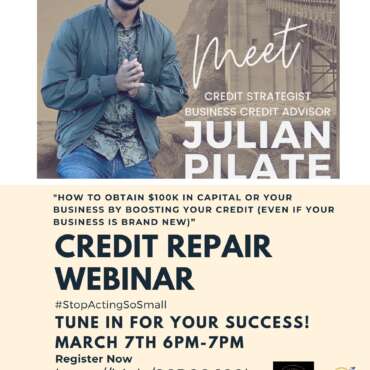 Credit Repair Webinar – Julian Pilate