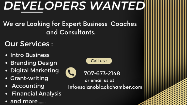 Business Coaches/Consultants Needed